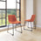 Zuo Modern Smart Dining Chair Set of 2, Burnt Orange