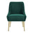 Zuo Modern Maxine Dining Chair, Green/Gold