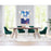 Zuo Modern Maxine Dining Chair, Green/Gold