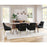 Zuo Modern Maxine Dining Chair, Black/Gold
