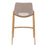 Zuo Modern Desi Counter Stool Set of 2, Beige/Gold