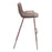 Zuo Modern Desi BarStool Set of 2, Brown/Walnut