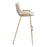 Zuo Modern Desi BarStool Set of 2, Beige/Gold