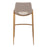 Zuo Modern Desi BarStool Set of 2, Beige/Gold