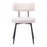 Zuo Modern Blanca Dining Chair Set of 2, Ivory