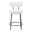 Zuo Modern Blanca Counter Stool Set of 2, Ivory