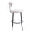 Zuo Modern Blanca BarStool Set of 2, Ivory