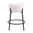 Zuo Modern Blanche Counter Stool Set of 2, Ivory