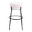 Zuo Modern Blanche BarStool Set of 2, Ivory