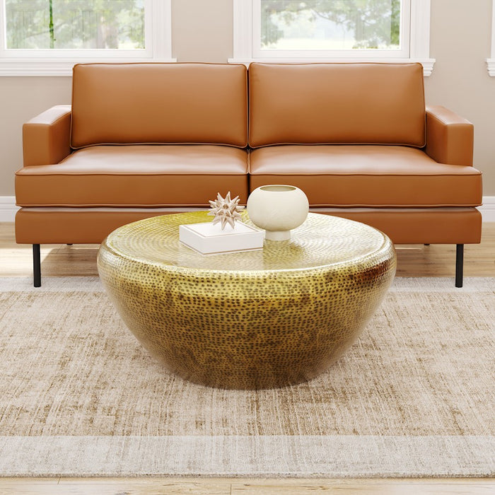 Zuo Modern Larache Coffee Table, Gold