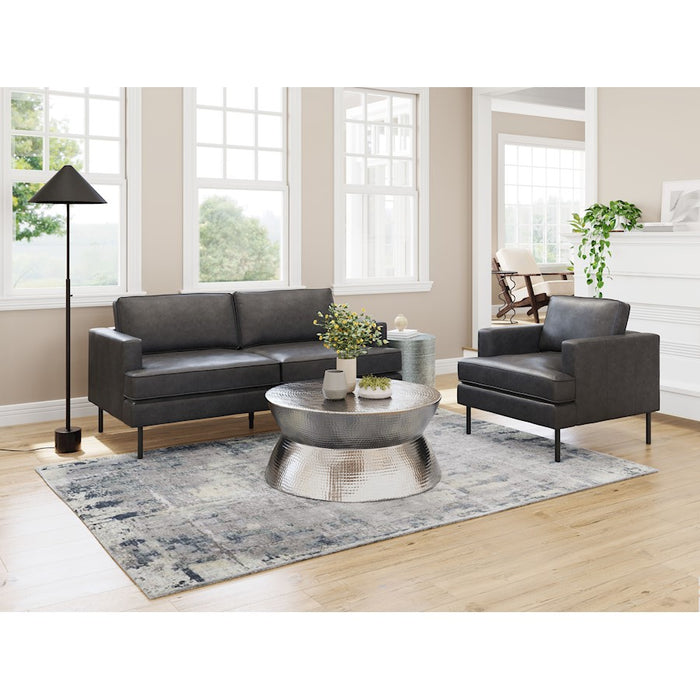 Zuo Modern Madryn Coffee Table, Silver
