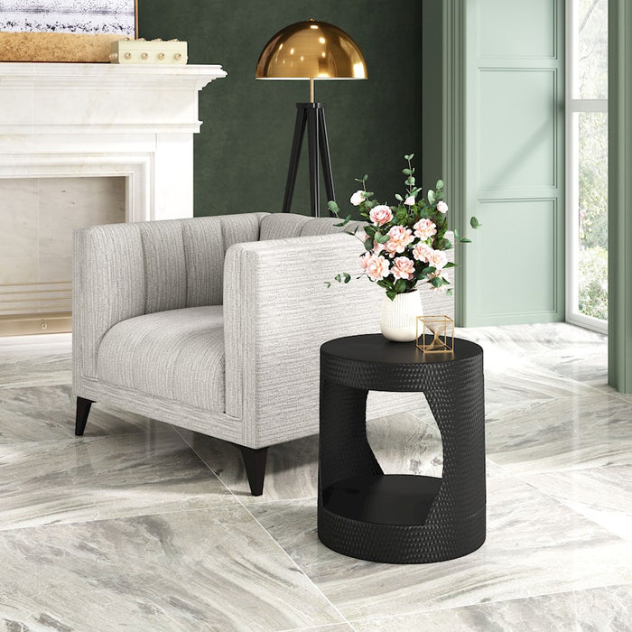 Zuo Modern Nuuk Side Table, Black
