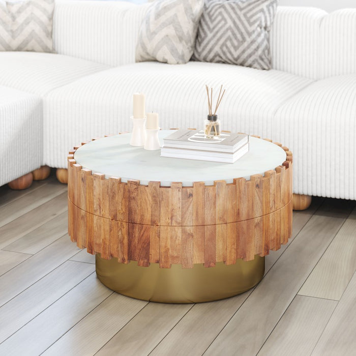 Zuo Modern Bombay Coffee Table, Natural