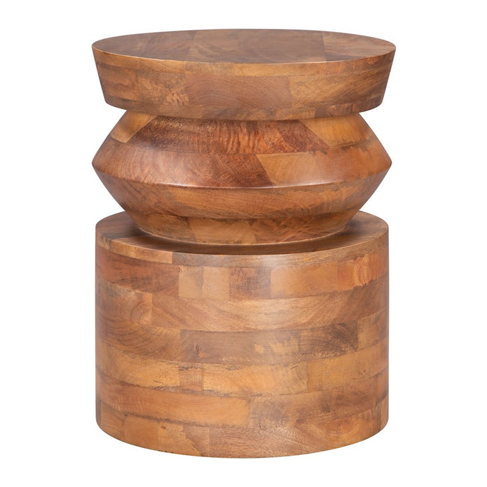 Zuo Modern Kollam Side Table, Walnut