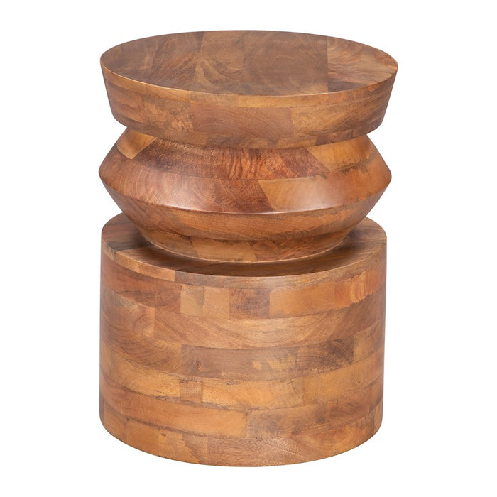 Zuo Modern Kollam Side Table, Walnut