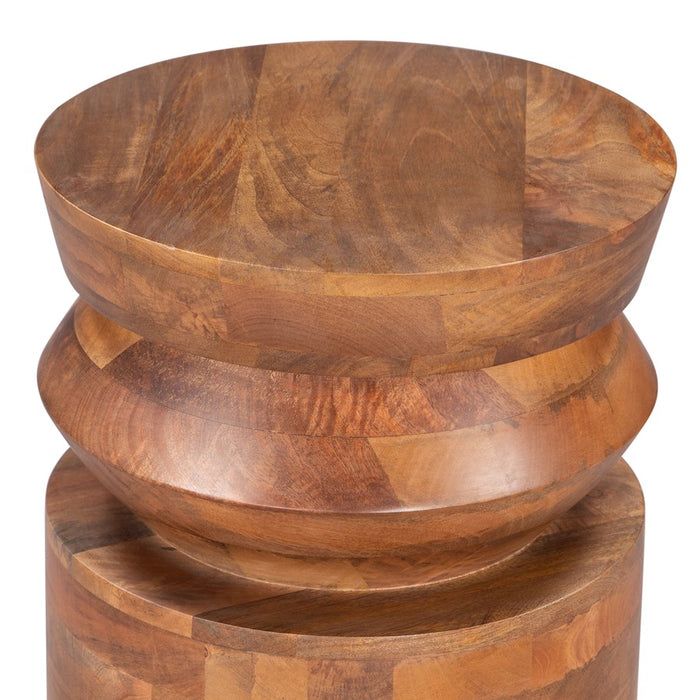 Zuo Modern Kollam Side Table, Walnut