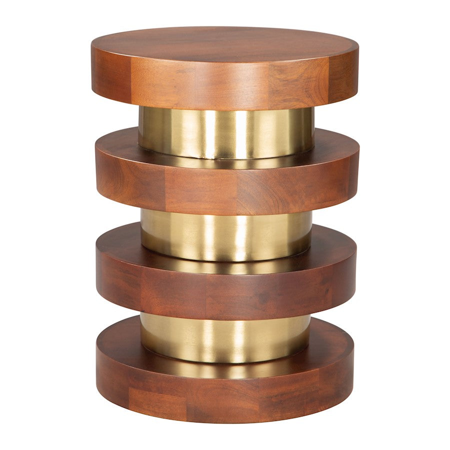 Zuo Modern Marigot Side Table, Walnut - 109774