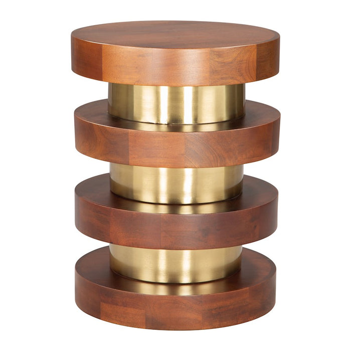 Zuo Modern Marigot Side Table, Walnut