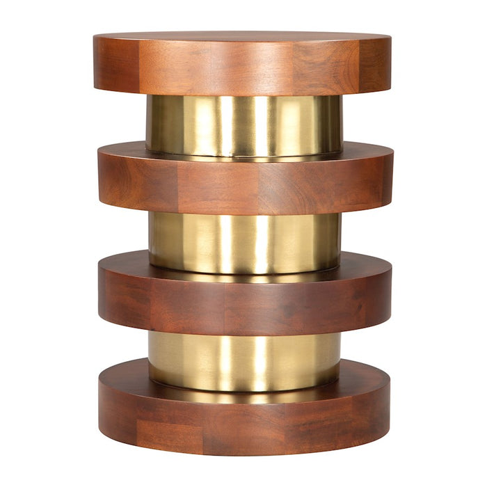 Zuo Modern Marigot Side Table, Walnut