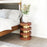 Zuo Modern Marigot Side Table, Walnut