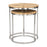 Zuo Modern Bari Nesting Table, Set of 2, Natural