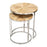Zuo Modern Bari Nesting Table, Set of 2, Natural
