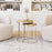 Zuo Modern Bari Nesting Table, Set of 2, Natural