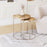 Zuo Modern Bari Nesting Table, Set of 2, Natural