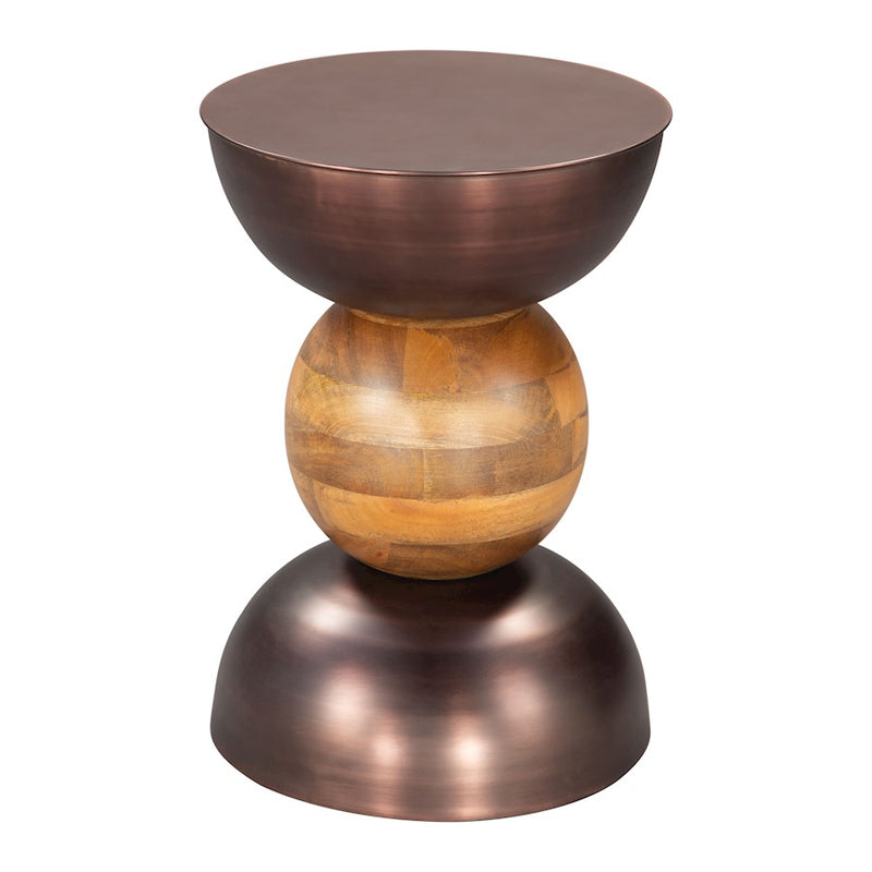 Zuo Modern Tripoli Side Table, Bronze