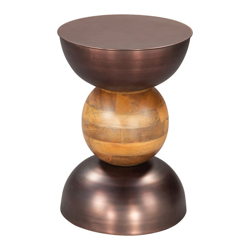 Zuo Modern Tripoli Side Table, Bronze