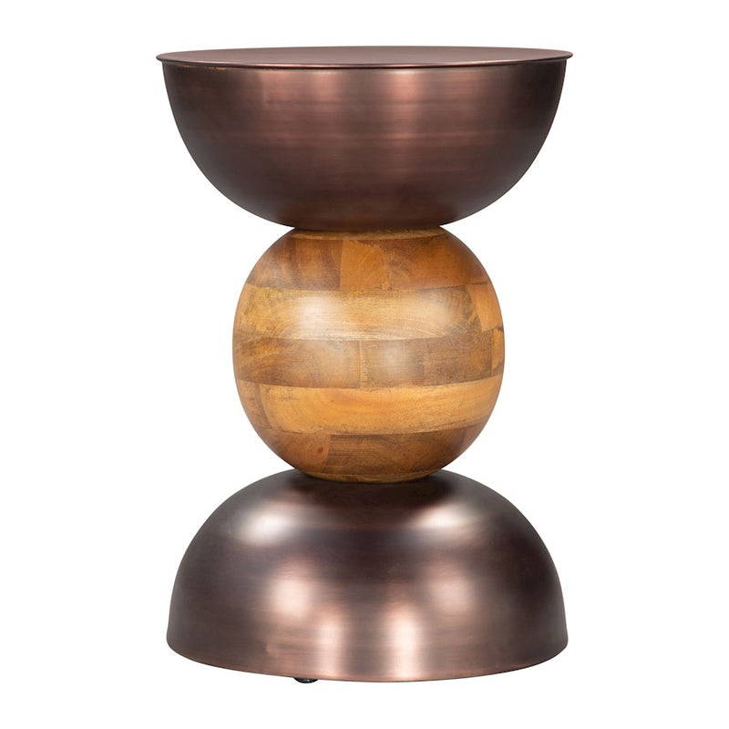 Zuo Modern Tripoli Side Table, Bronze