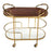 Zuo Modern Antalya Bar Cart, Multicolor