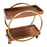 Zuo Modern Arenas Bar Cart, Brown