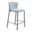 Zuo Modern Linz Counter Stool Set of 2, Gray