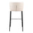 Zuo Modern Linz BarStool Set of 2, Cream
