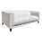 Zuo Modern Punta Cana Sofa, Leonardo Snow