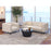 Zuo Modern Punta Cana Sofa, Leonardo Snow