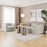 Zuo Modern Puerto Plata Sofa, Dason Snow