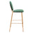 Zuo Modern Odessa BarStool Set of 2, Green/Gold
