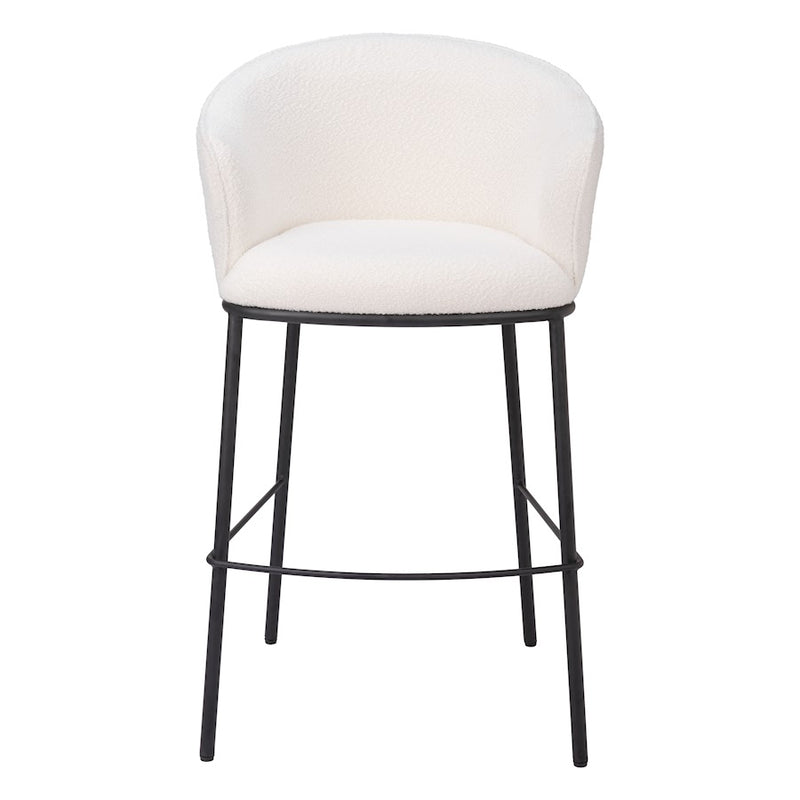 Zuo Modern Essen BarStool, Ivory