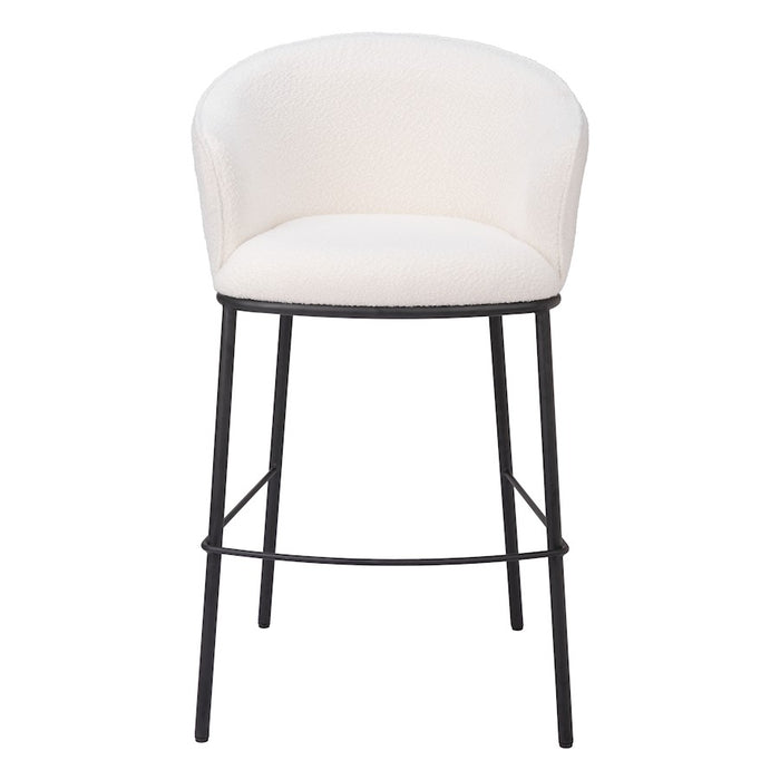 Zuo Modern Essen BarStool, Ivory