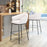 Zuo Modern Essen BarStool, Ivory