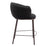 Zuo Modern Essen Counter Stool, Black/Bronze