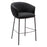Zuo Modern Essen BarStool, Black/Bronze