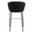 Zuo Modern Essen BarStool, Black/Bronze