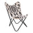 Zuo Modern Rabat Accent Chair, Beige/Black