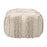 Zuo Modern Peru Ottoman, Beige
