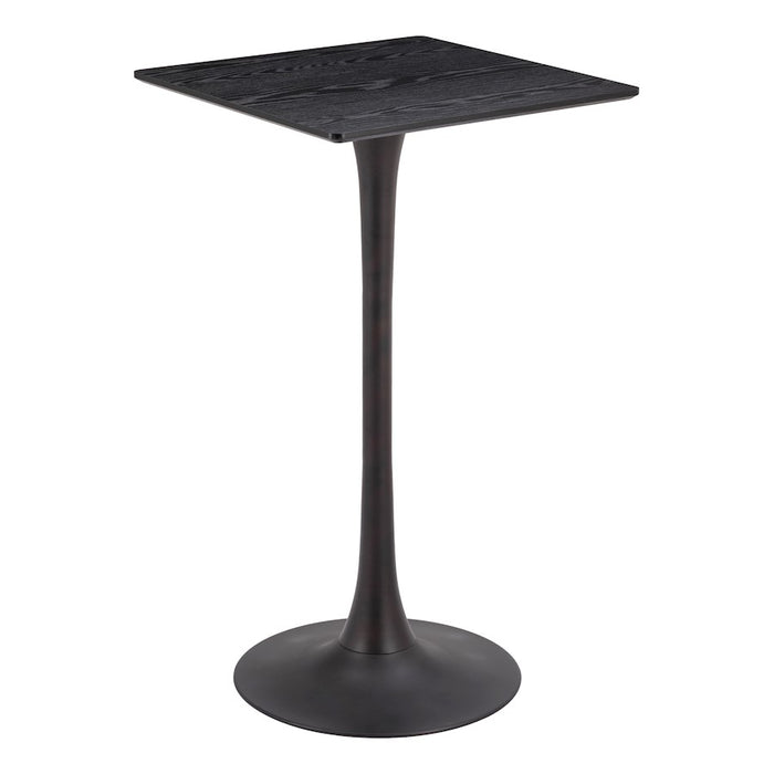 Zuo Modern Valleta Bar Table, Black