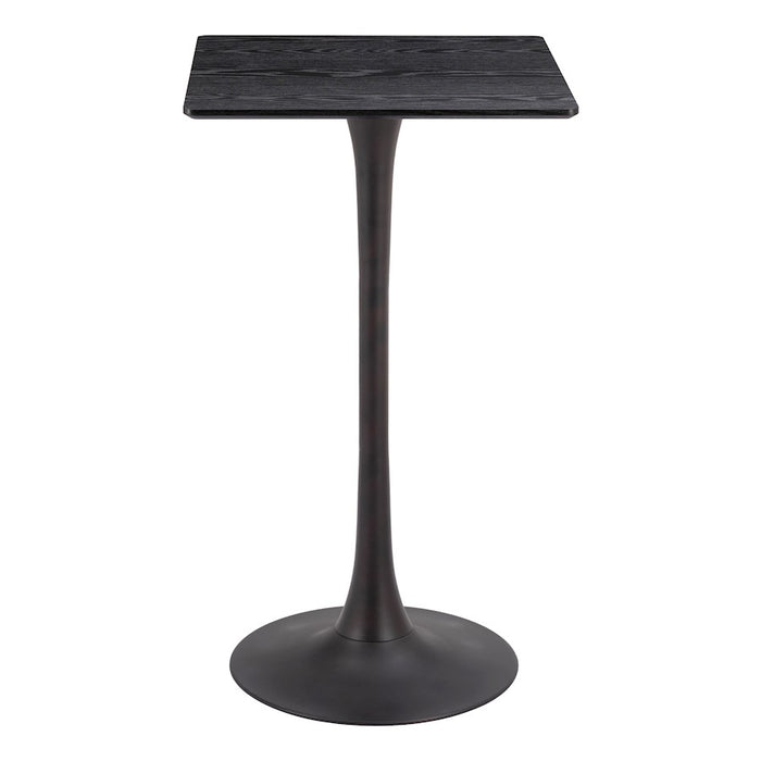 Zuo Modern Valleta Bar Table, Black