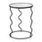 Zuo Modern Bastia Side Table, Black